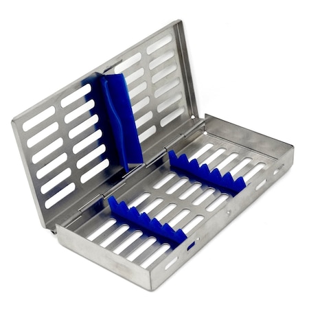 A2Z Scilab Sterilization Autoclave Cassette for 7 Instruments, Stainless Steel A2Z-ZR093